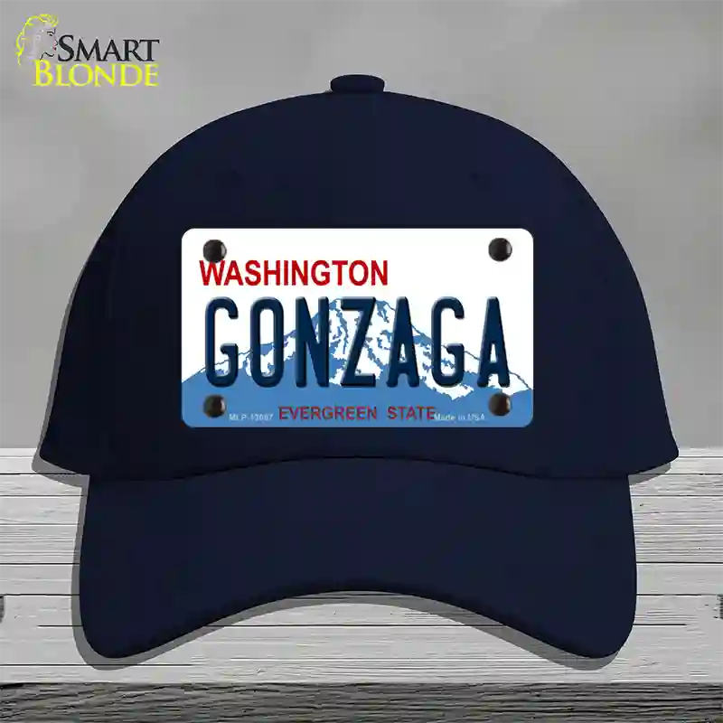 Gonzaga Novelty License Plate Hat Cotton / Navy