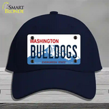 Bulldogs Washington State Novelty License Plate Hat Cotton / Navy