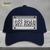 Off Road Novelty License Plate Hat Cotton / Navy