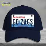 Go Zags Novelty License Plate Hat Cotton / Navy