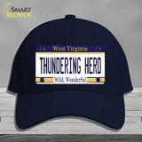 Thundering Herd Novelty License Plate Hat Cotton / Navy