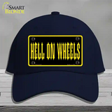 Hell On Wheels Novelty License Plate Hat Cotton / Navy