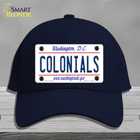 Colonials Novelty License Plate Hat Cotton / Navy