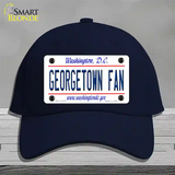 Georgetown Fan Novelty License Plate Hat Cotton / Navy