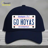 Go Hoyas Novelty License Plate Hat Cotton / Navy