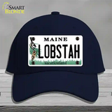 Lobstah Maine Novelty License Plate Hat Cotton / Navy