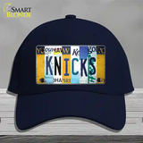 Knicks Strip Art Novelty License Plate Hat Tag Cotton / Navy