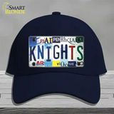 Golden Knights Strip Art Novelty License Plate Hat Tag Cotton / Navy