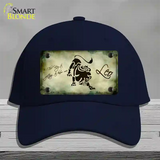 Leo Zodiac Novelty License Plate Hat Cotton / Navy