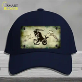 Capricorn Zodiac Novelty License Plate Hat Cotton / Navy