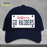 Go Raiders Novelty License Plate Hat Tag Cotton / Navy