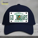 Go Jaguars Novelty License Plate Hat Tag Cotton / Navy