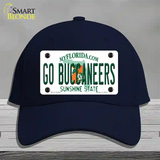 Go Buccaneers Novelty License Plate Hat Tag Cotton / Navy