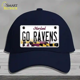 Go Ravens Novelty License Plate Hat Tag Cotton / Navy