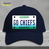 Go Chiefs Novelty License Plate Hat Tag Cotton / Navy