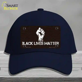 Black Lives Matter Brick Novelty License Plate Hat Tag Cotton / Navy