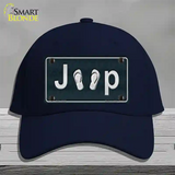 J**P Flipflop Novelty License Plate Hat Tag Cotton / Navy