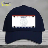 Missouri Bicentennial State Blank Novelty License Plate Hat Cotton / Navy