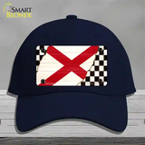 Alabama Racing Flag Novelty License Plate Hat Tag Cotton / Navy