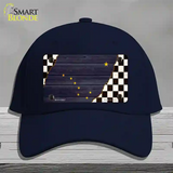 Alaska Racing Flag Novelty License Plate Hat Tag Cotton / Navy