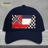 Mississippi Racing Flag Novelty License Plate Hat Tag Cotton / Navy