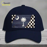 South Carolina Racing Flag Novelty License Plate Hat Tag Cotton / Navy