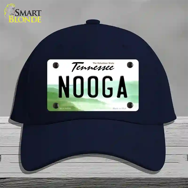 Nooga Tennessee Novelty License Plate Hat Tag Cotton / Navy