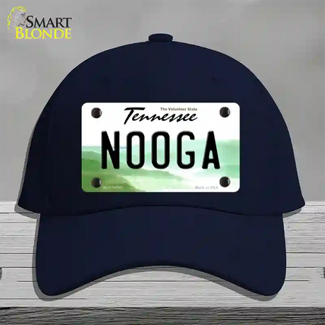 Nooga Tennessee Novelty License Plate Hat Tag Cotton / Navy