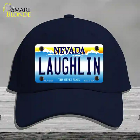 Laughlin Nevada Novelty License Plate Hat Tag Cotton / Navy