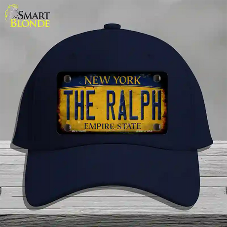 The Ralph New York Rusty Novelty License Plate Hat Tag Cotton / Navy