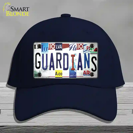 Guardians Strip Art Novelty License Plate Hat Tag Cotton / Navy