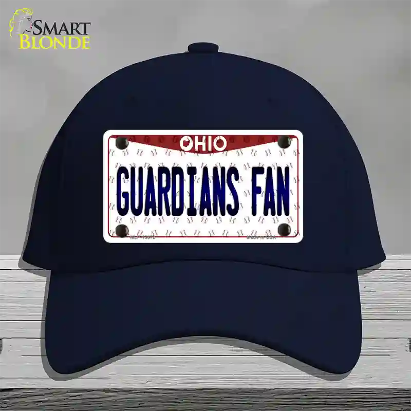 Guardians Fan Ohio Overlay Novelty License Plate Hat Tag Cotton / Navy