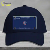 Blank Tennessee Blue Novelty License Plate Hat Tag Cotton / Navy