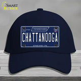 Chattanooga Tennessee Blue Novelty License Plate Hat Tag Cotton / Navy