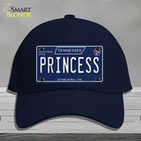 Princess Tennessee Blue Novelty License Plate Hat Tag Cotton / Navy