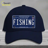 Fishing Tennessee Blue Novelty License Plate Hat Tag Cotton / Navy