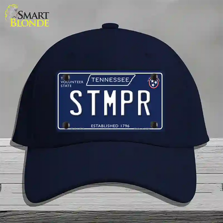 Stmpr Tennessee Blue Novelty License Plate Hat Tag Cotton / Navy