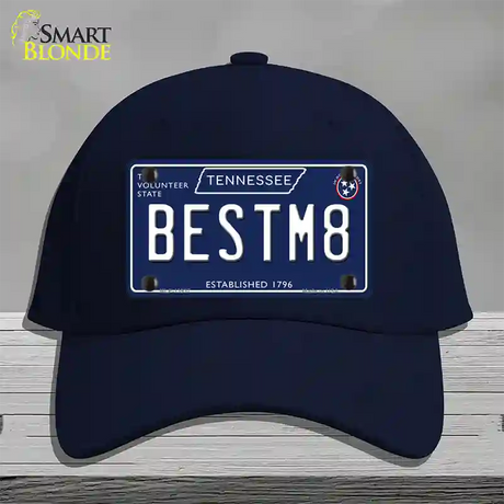 Best M8 Tennessee Blue Novelty License Plate Hat Tag Cotton / Navy