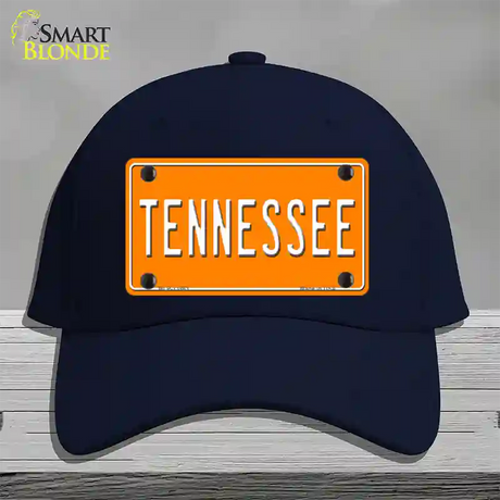 Tennessee Orange Novelty License Plate Hat Tag Cotton / Navy