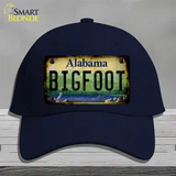 Bigfoot Alabama Novelty License Plate Hat Tag Cotton / Navy