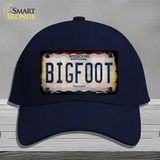 Bigfoot Missouri Novelty License Plate Hat Tag Cotton / Navy