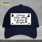 Every Little Thing Novelty License Plate Hat Cotton / Navy