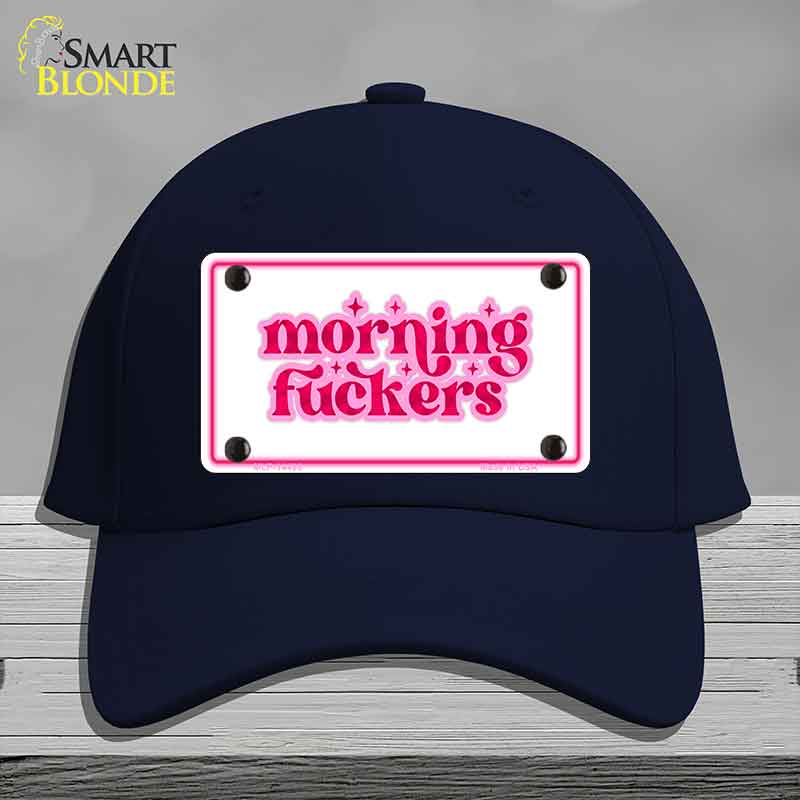 Morning F-ckers Novelty License Plate Hat HAT-MLP-14490