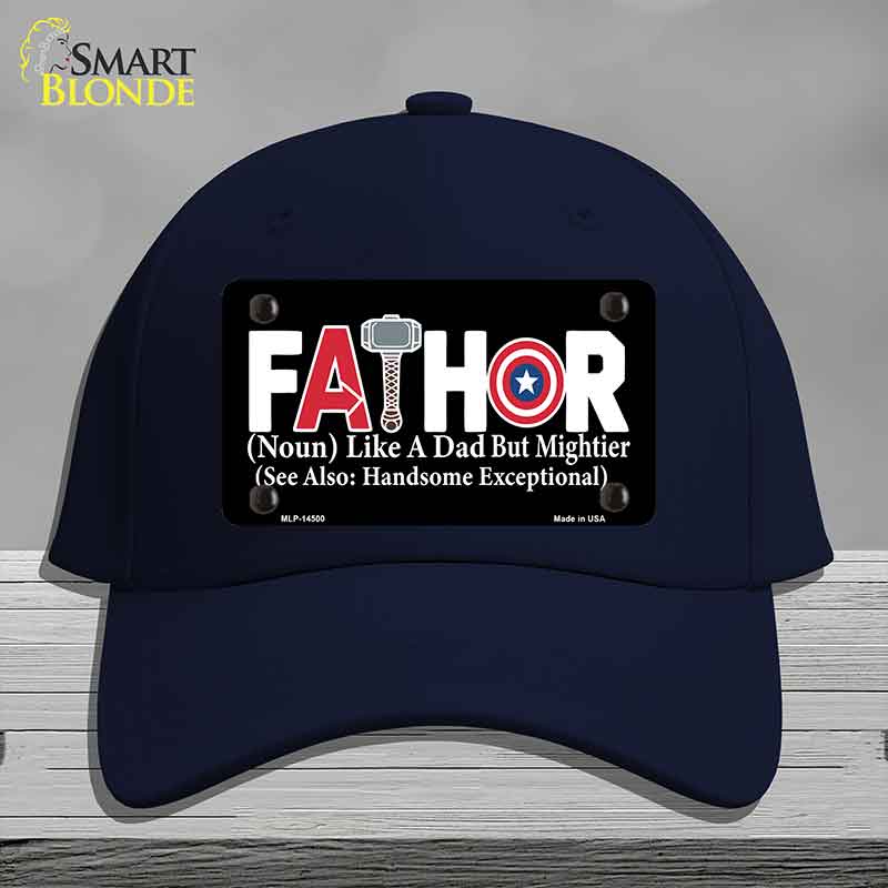 FATHOR Novelty License Plate Hat HAT-MLP-14500