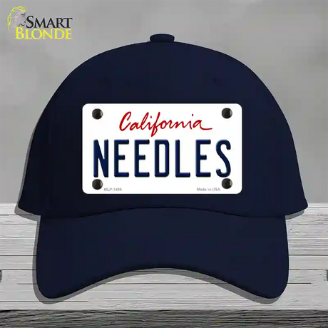 Needles California Novelty License Plate Hat Cotton / Navy