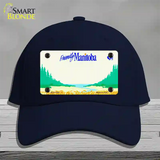 Manitoba Novelty License Plate Hat Cotton / Navy