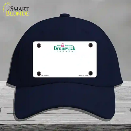 New Brunswick Novelty License Plate Hat Cotton / Navy