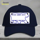 Northwest Territories Novelty License Plate Hat Cotton / Navy