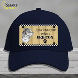 Pencil Sketch Grifton Novelty License Plate Hat Cotton / Navy