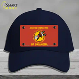 Absentee Shawnee Tribe Flag Novelty License Plate Hat Cotton / Navy